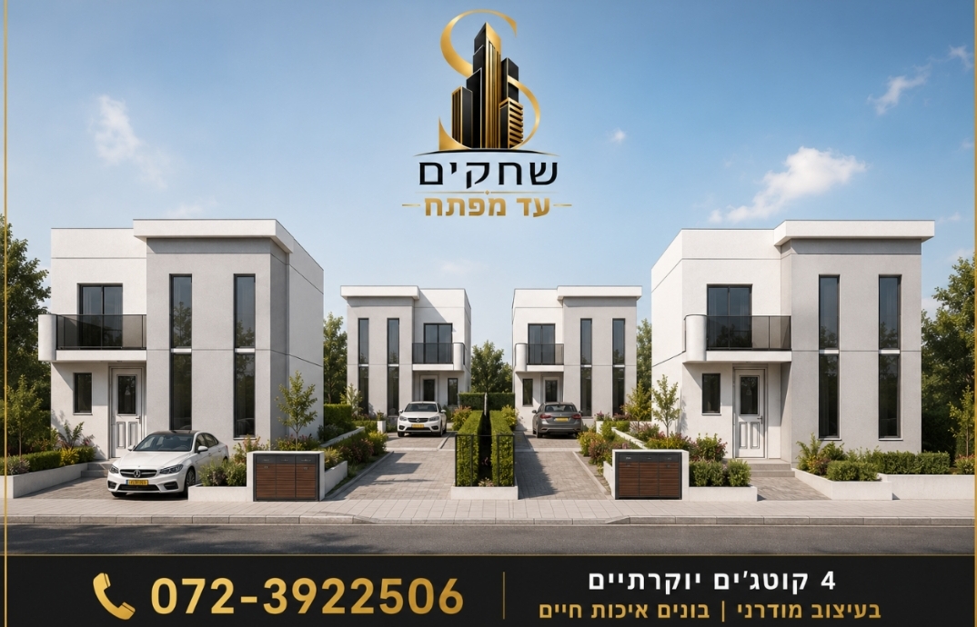 פרויקט אחוזת עובדה — הדמיית הקוטג׳ים והגינות
